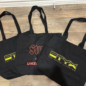 Styx Grand Illusion + Live & Unzoomed Tote Bags